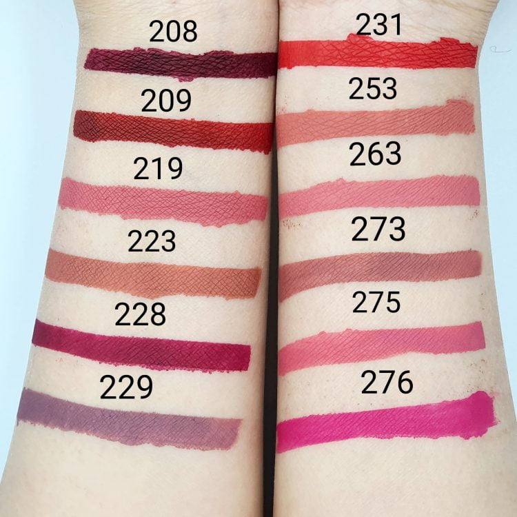 Vivid Matte lip stick Ever Beauty - 208