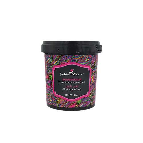 Argan Oil & Orange Blossom Sugar Scrub - Jardin Oleane